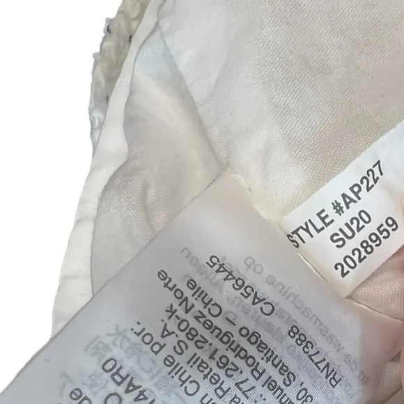 J. Crew Ruffle-Sleeve Maxi Dress in Eyelet in White Size 14 - Picture 15 of 15